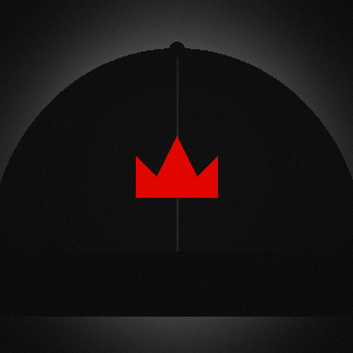 Crown Cap red crown close-up